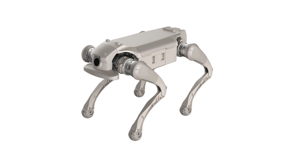 セキュリティ巡回四足ロボット
